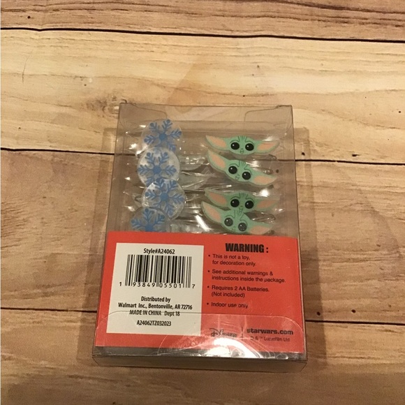 Star Wars the mandalorian mini string lights 7ft LED 7ft-new - Picture 2 of 2